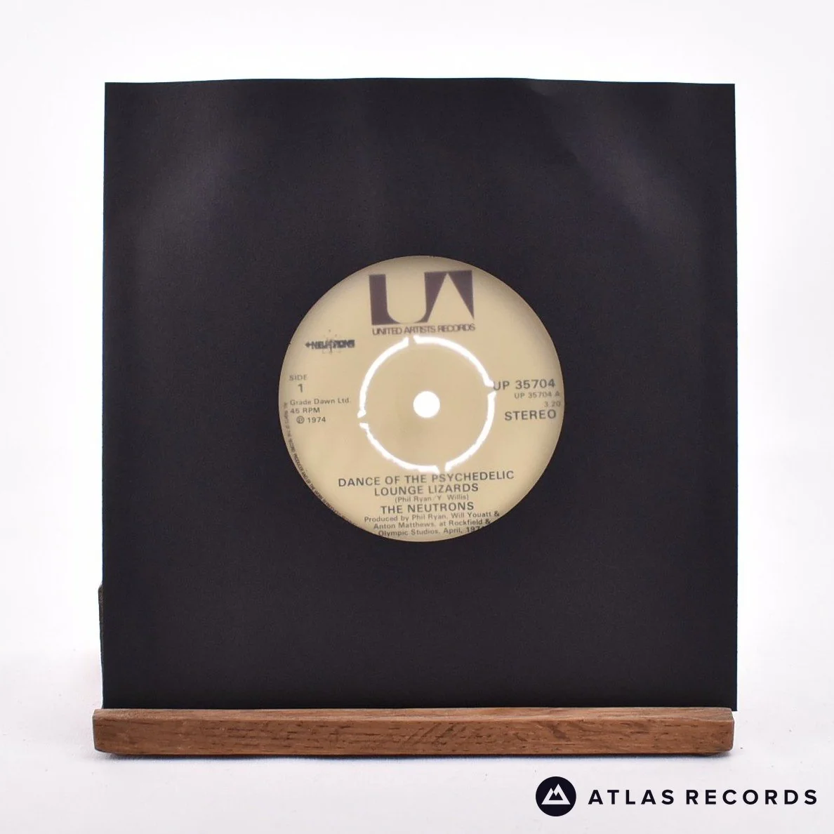 The Neutrons - Dance Of The Psychedelic Lounge Lizards - 7" Vinyl Record - EX