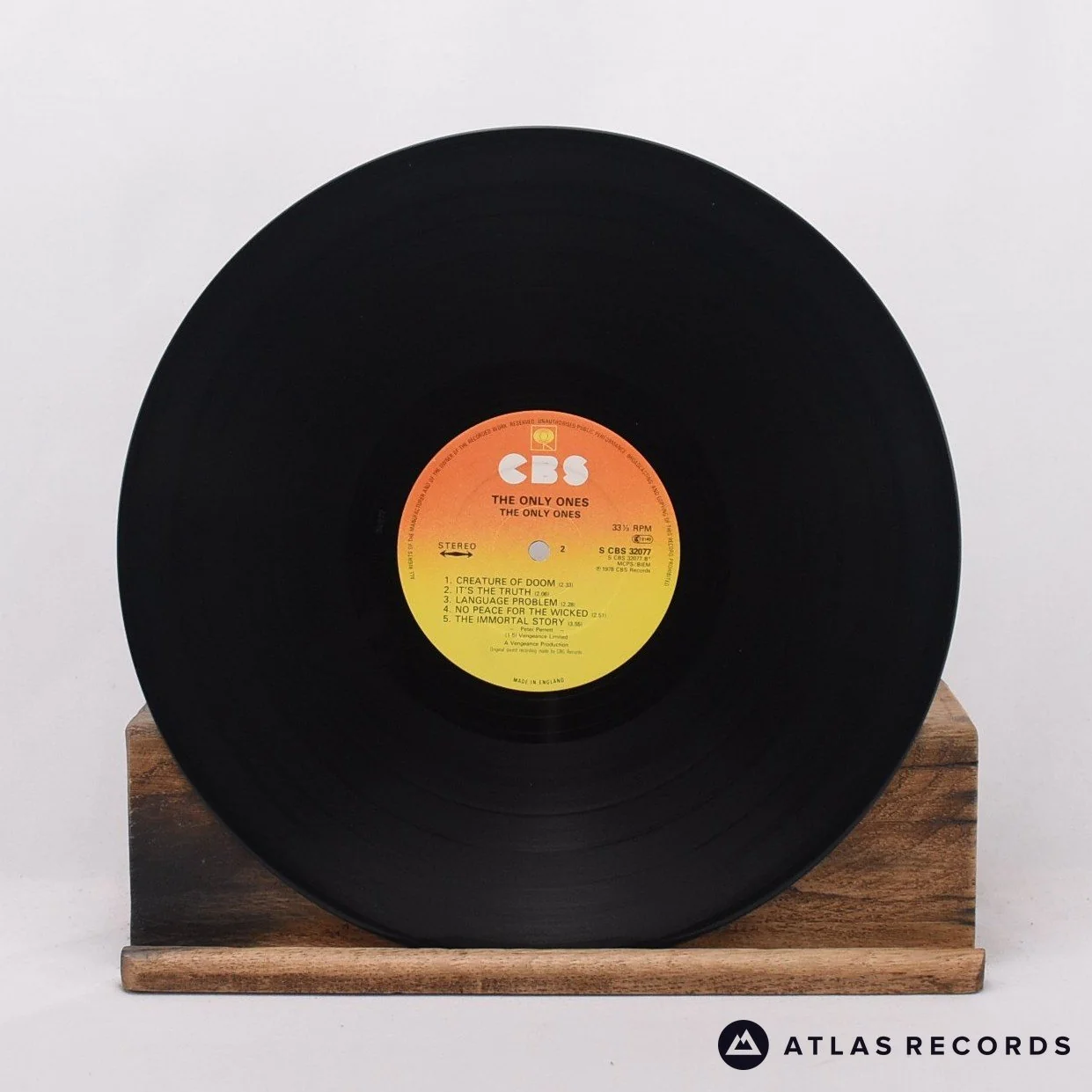 The Only Ones - The Only Ones - Reissue A-1 B-1 LP Vinyl Record - VG+/VG+ - Image 4