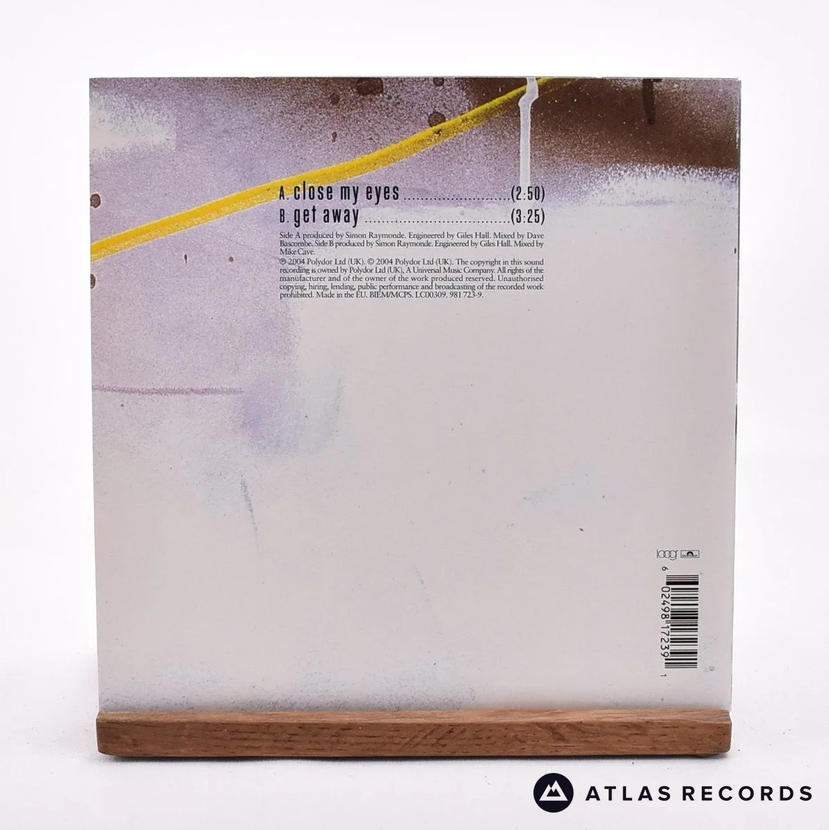 The Open - Close My Eyes - 7" Vinyl Record - EX/NM - Image 2