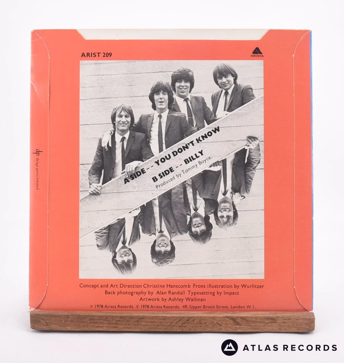 The Pleasers - You Don't Know - 7" Vinyl Record - EX/EX - Image 2