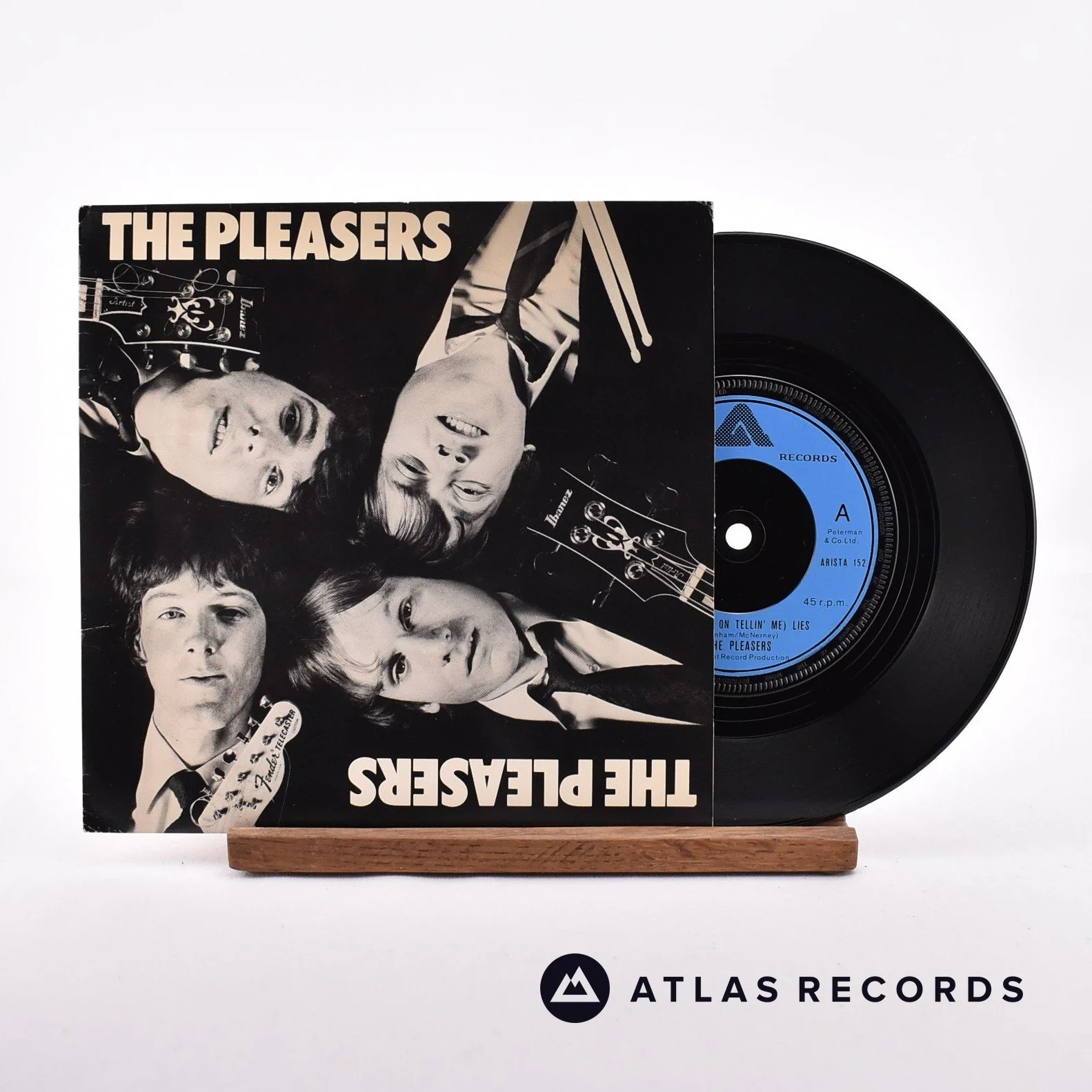 The Pleasers - (You Keep On Tellin' Me) Lies - 7" EP Vinyl Record - EX/EX