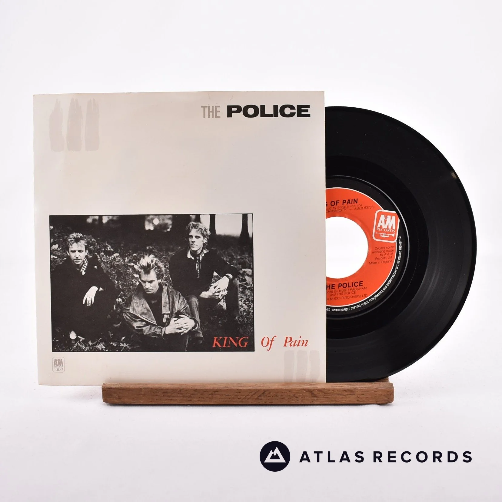 The Police - King Of Pain - 7" Vinyl Record - EX/EX
