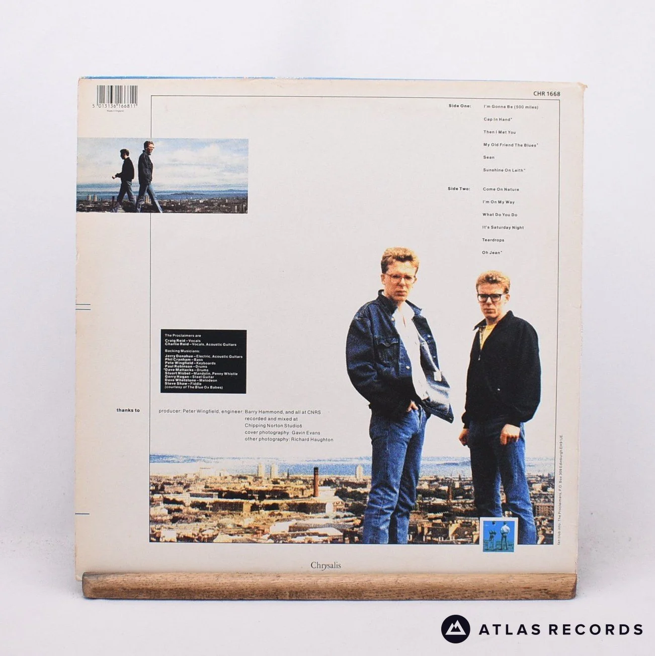 The Proclaimers - Sunshine On Leith - A2 B2 LP Vinyl Record - VG+/VG+ - Image 2
