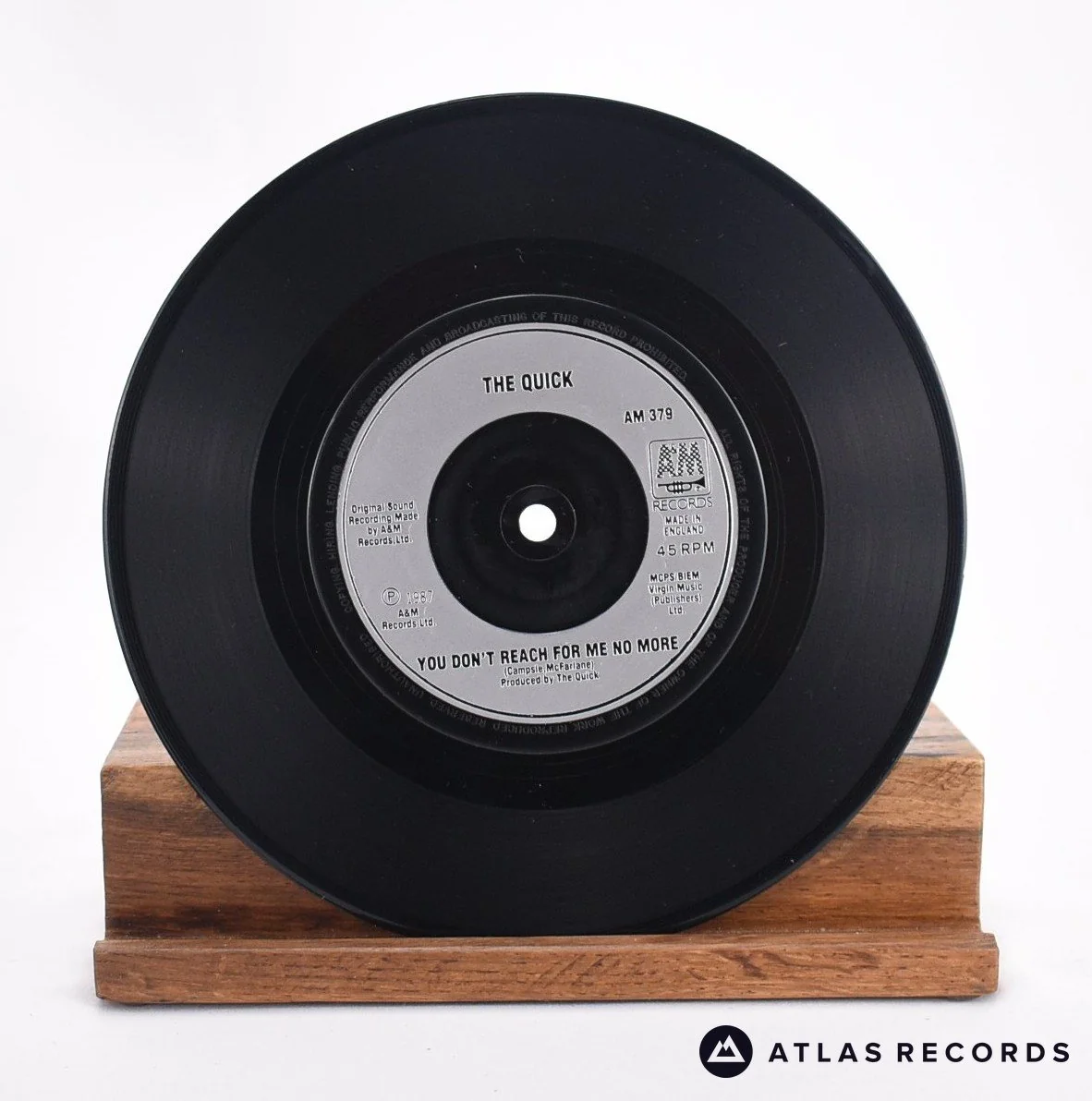 The Quick - I Needed You, You Needed Me - 7" Vinyl Record - EX/EX - Image 4