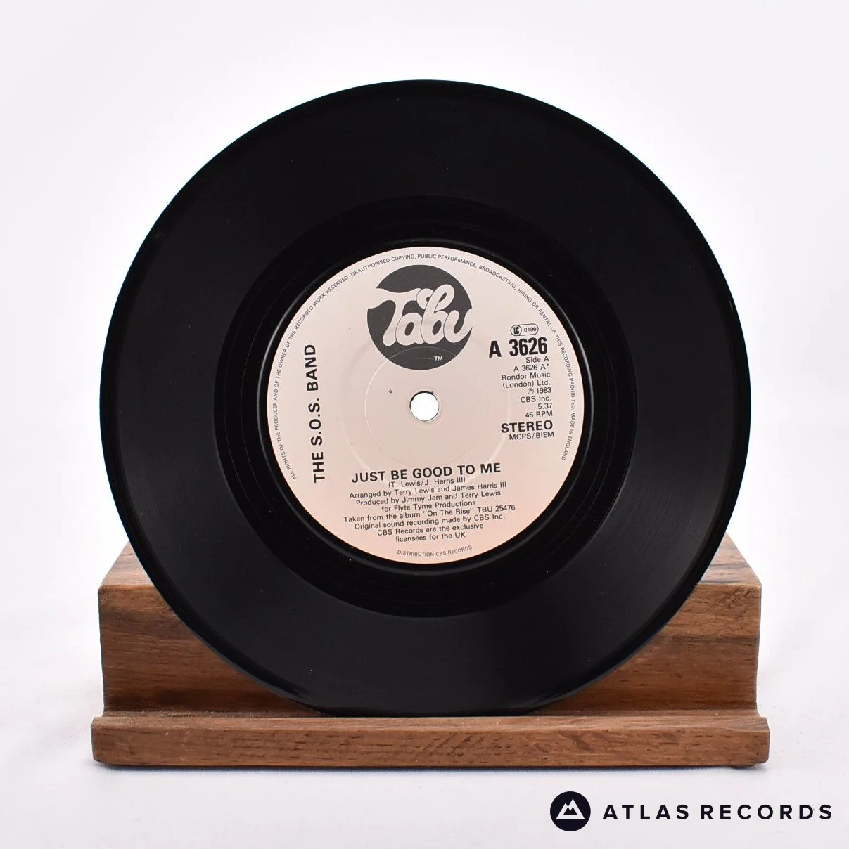 The S.O.S. Band - Just Be Good To Me - 7" Vinyl Record - EX/EX - Image 3