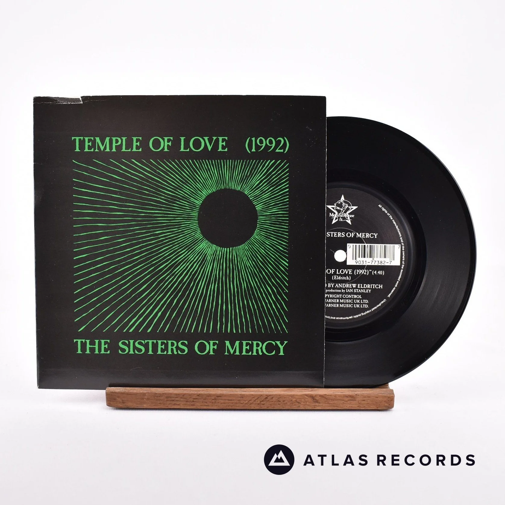 The Sisters Of Mercy - Temple Of Love - 7" Vinyl Record - EX/EX