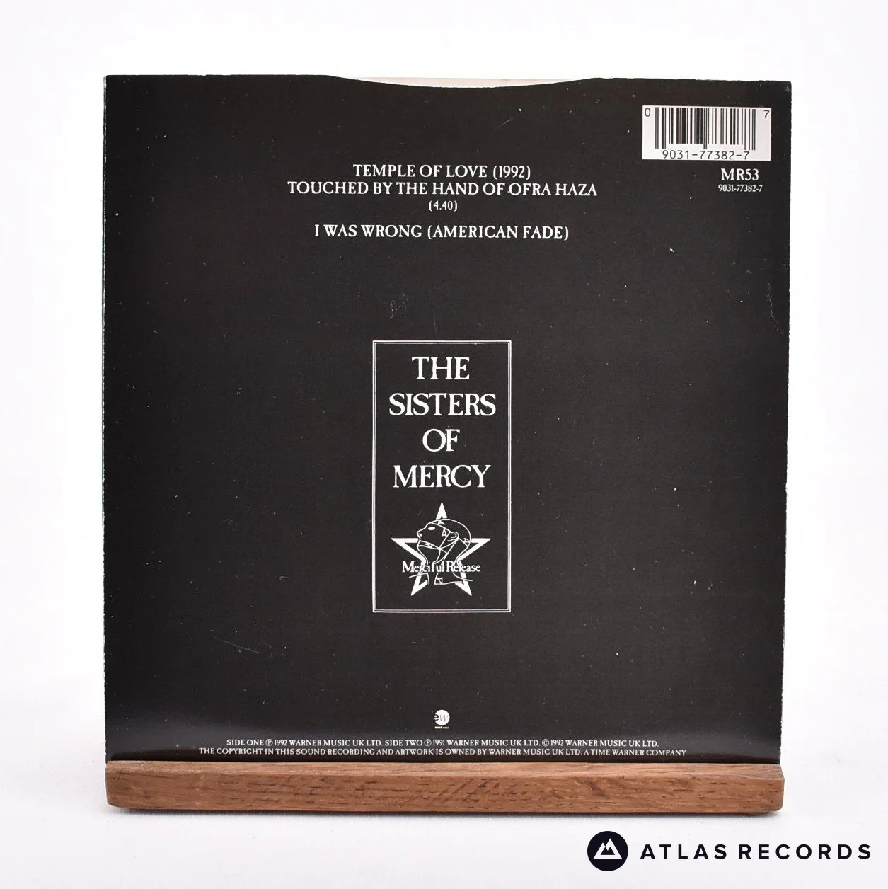 The Sisters Of Mercy - Temple Of Love - 7" Vinyl Record - EX/EX - Image 2