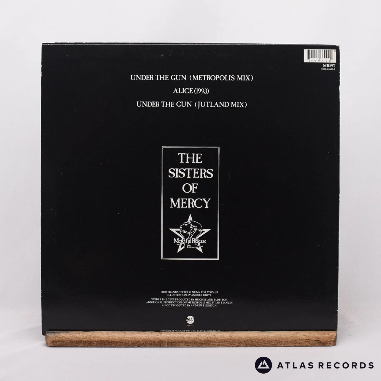 The Sisters Of Mercy - Under The Gun - A1 B1 12" Vinyl Record - VG+/VG+ - Image 2