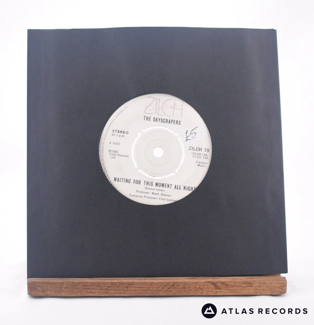 The Skyscrapers - Waiting For This Moment All Night - 7" Vinyl Record - EX