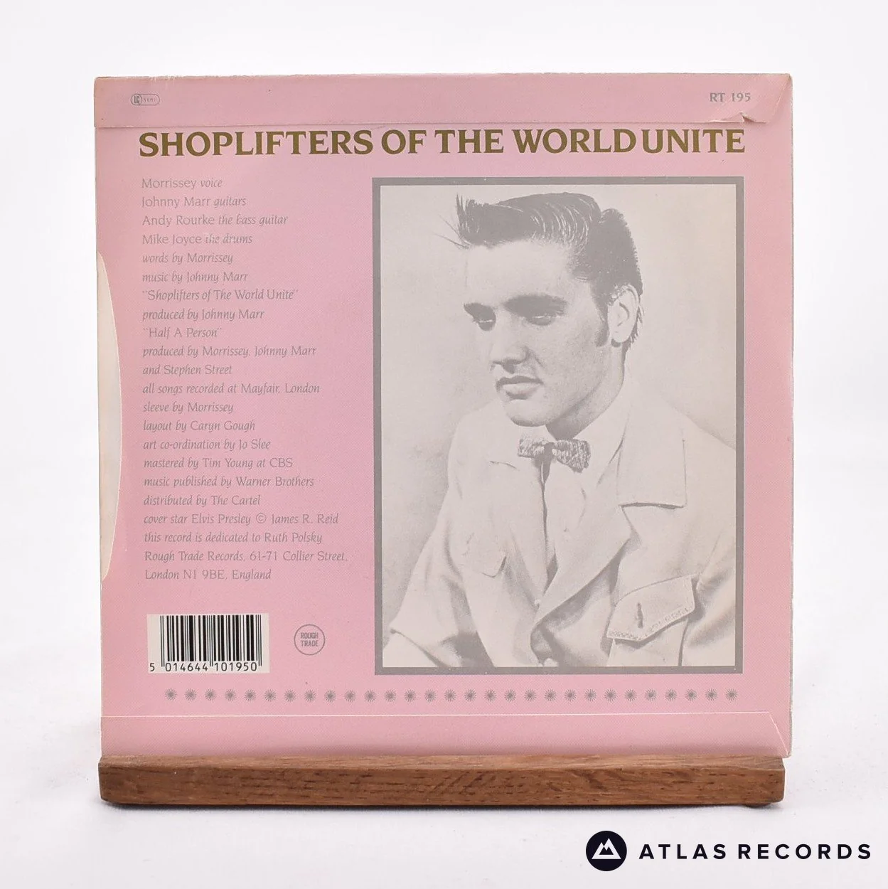 The Smiths - Shoplifters Of The World Unite - Mpo 7" Vinyl Record - EX/EX - Image 2