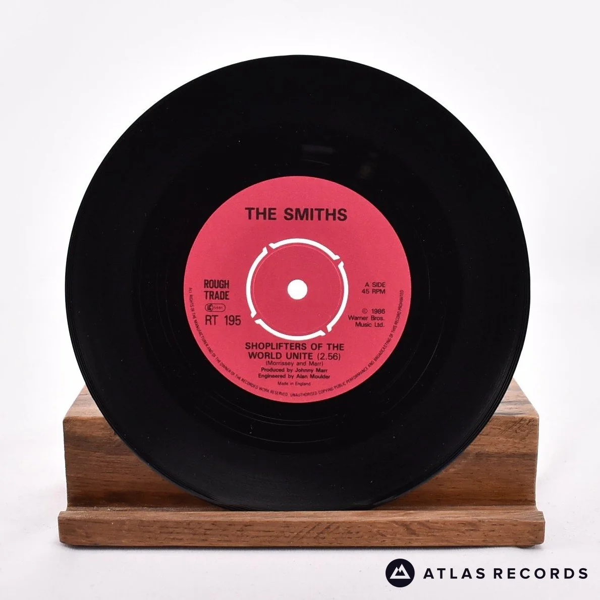 The Smiths - Shoplifters Of The World Unite - Mpo 7" Vinyl Record - EX/EX - Image 3
