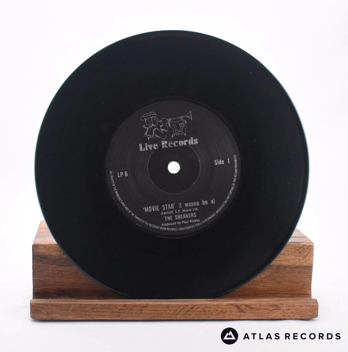 The Sneakers - Movie Star (I Wanna Be A) - 7" Vinyl Record - VG+/VG+ - Image 3