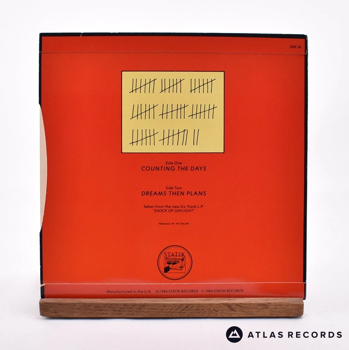 The Sound - Counting The Days - 7" Vinyl Record - EX/NM - Image 2