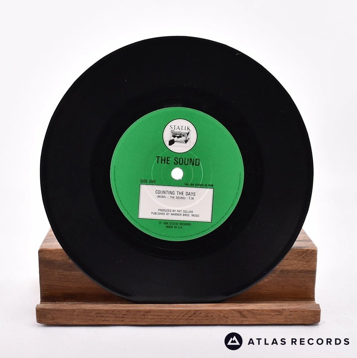 The Sound - Counting The Days - 7" Vinyl Record - EX/NM - Image 3