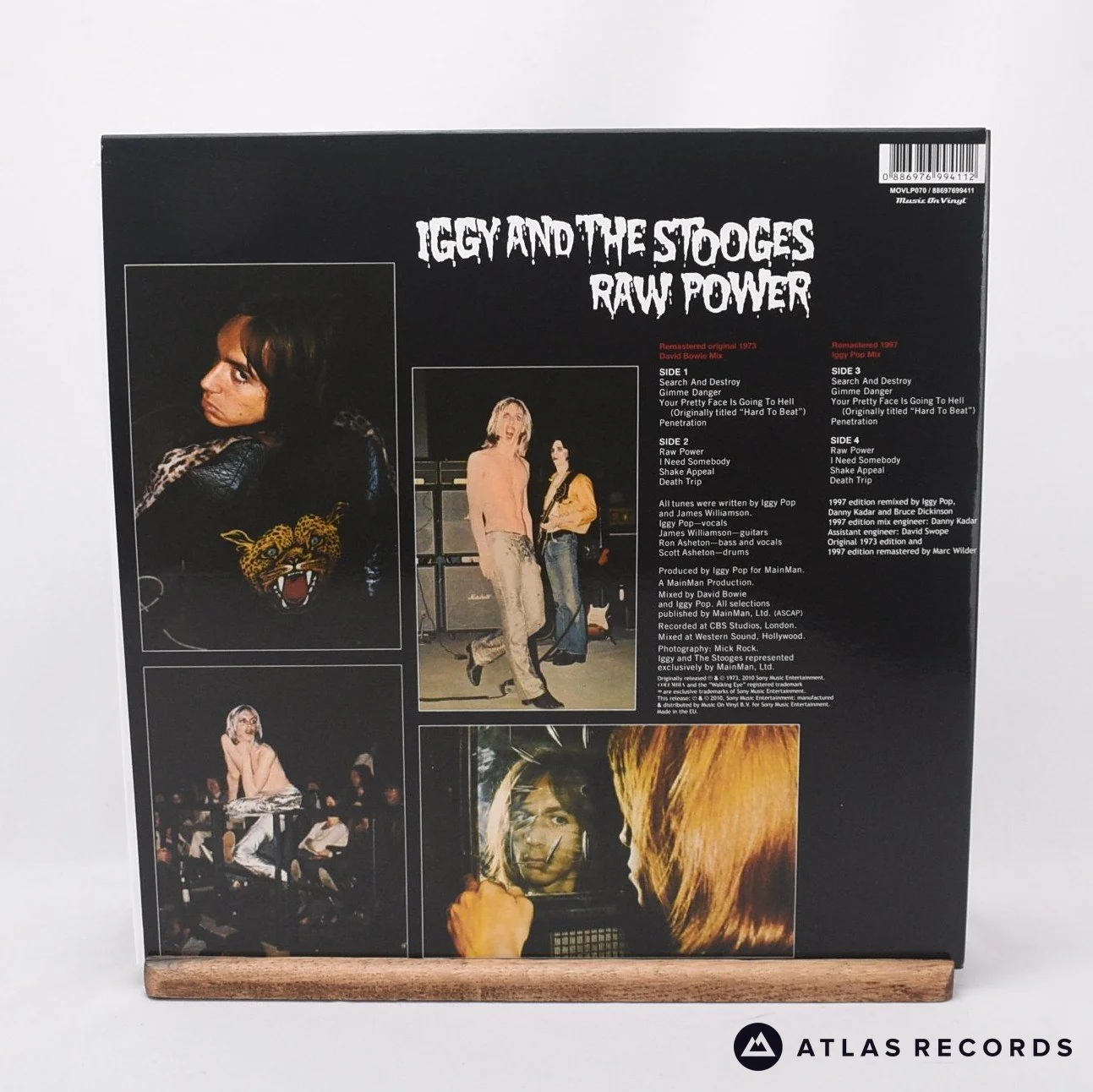 The Stooges - Raw Power - 180G Booklet Reissue 2 x LP Vinyl Record - NM/NM - Image 3