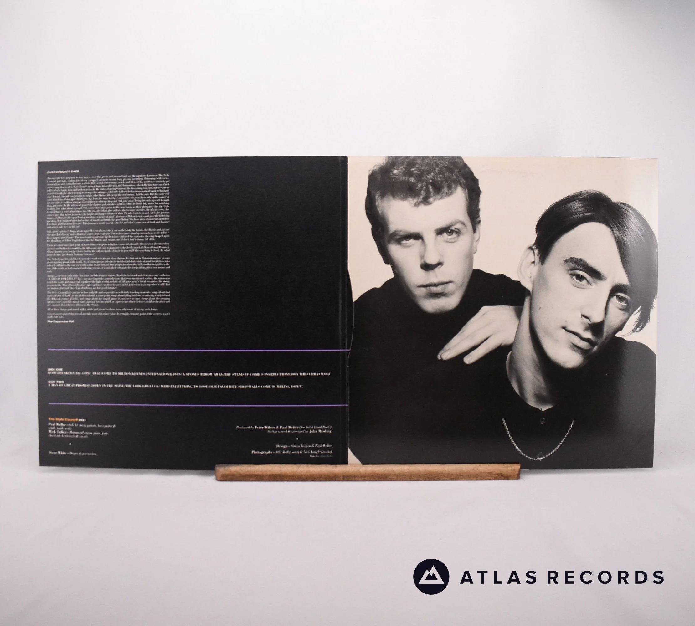 The Style Council - Our Favourite Shop - Inserts LP Vinyl Record - EX/EX - Image 2