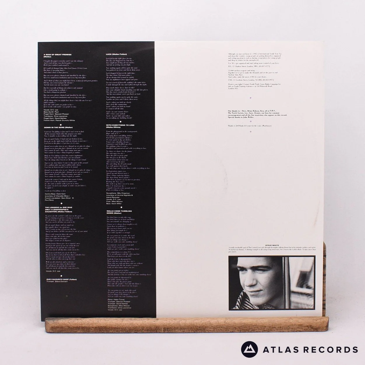 The Style Council - Our Favourite Shop - Inserts LP Vinyl Record - EX/EX - Image 4