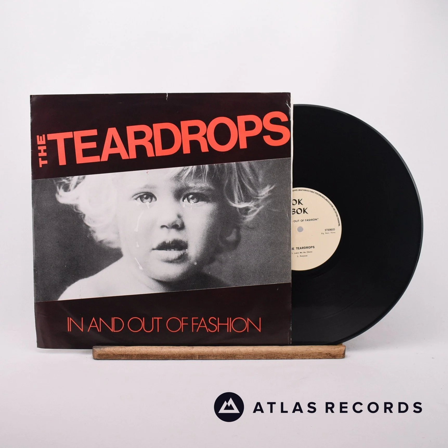 The Teardrops - In And Out Of Fashion - Insert 12" Vinyl Record - VG+