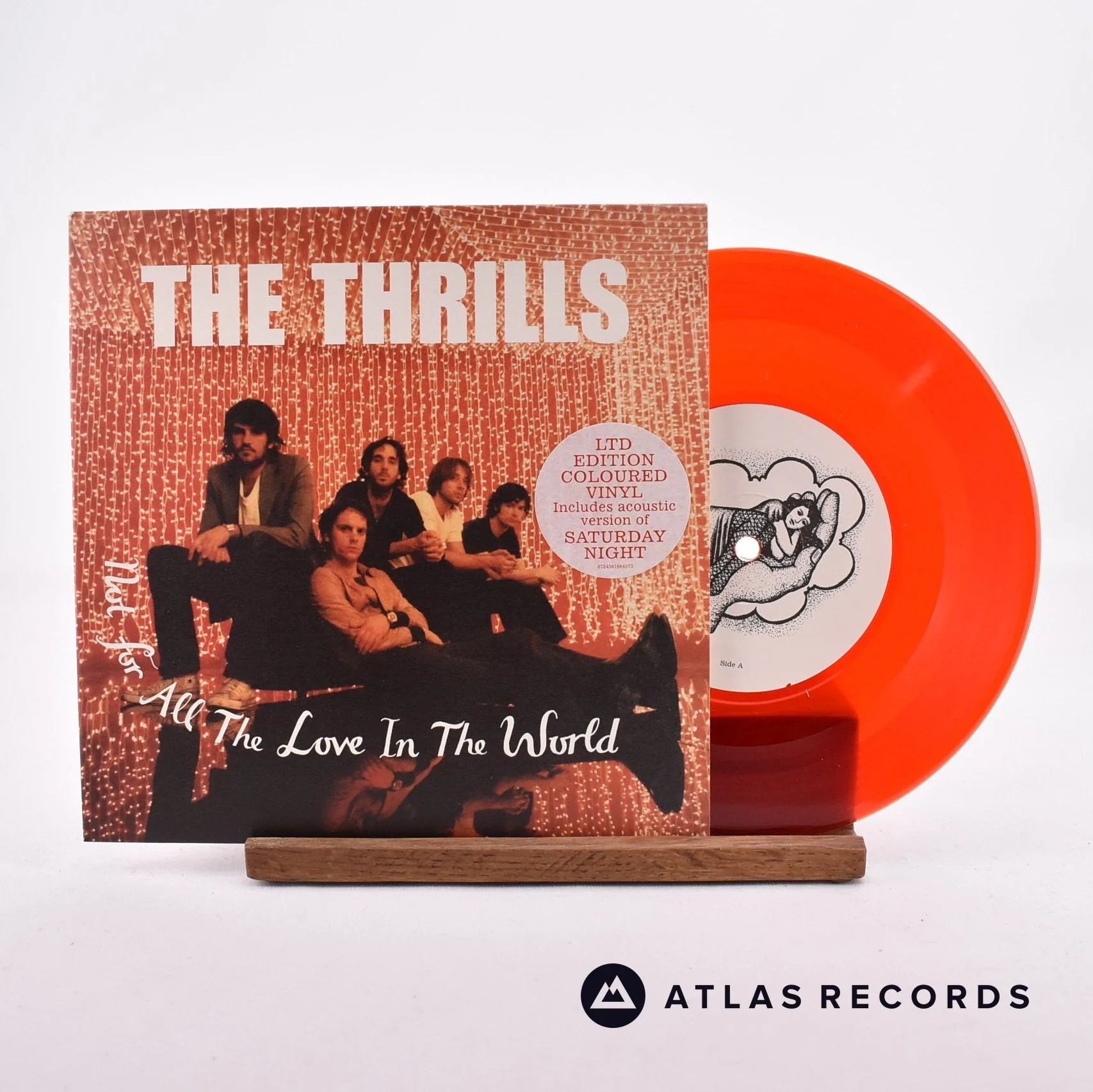 The Thrills - Not For All The Love In The World - 7" Vinyl Record - NM/NM