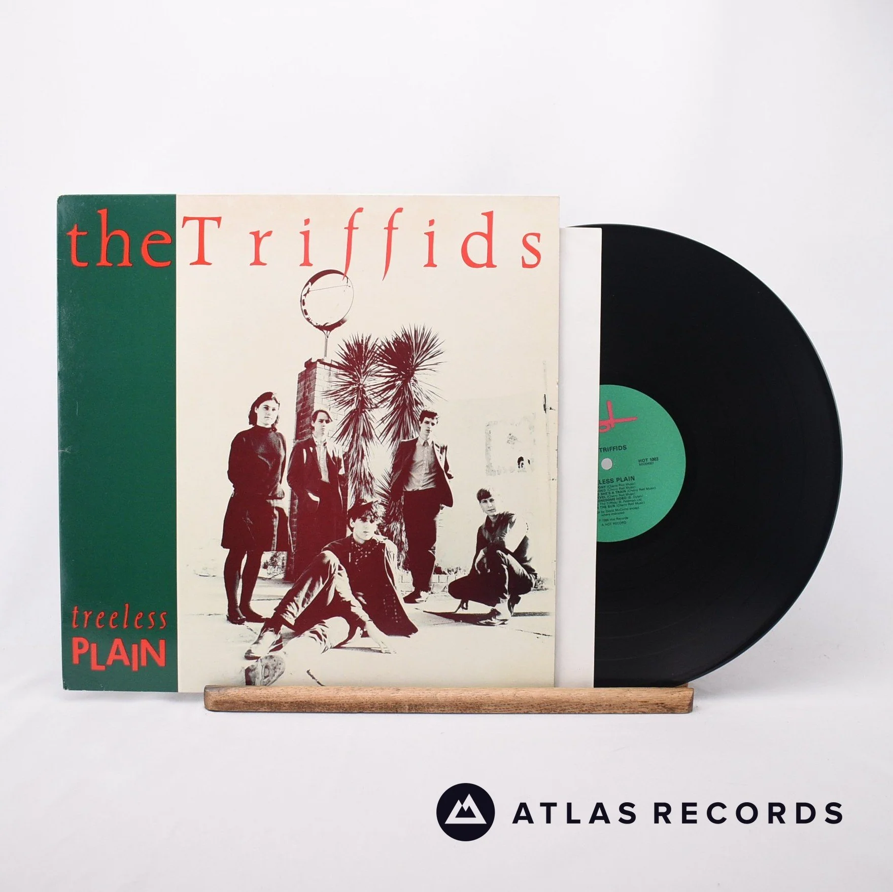 The Triffids - Treeless Plain - Lyric Sheet Mpo LP Vinyl Record - EX/EX