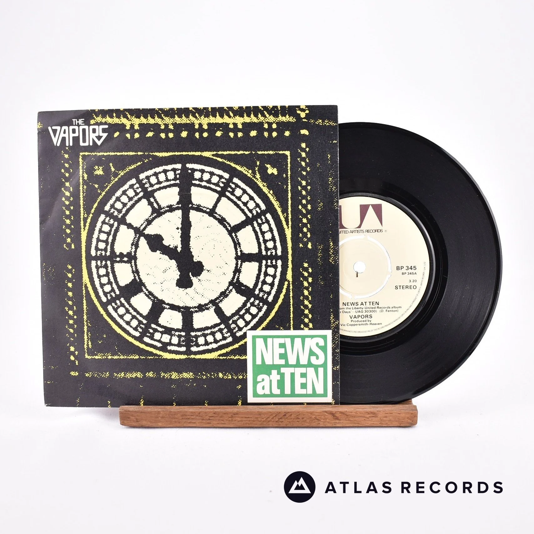The Vapors - News At Ten - 7" Vinyl Record - EX/EX