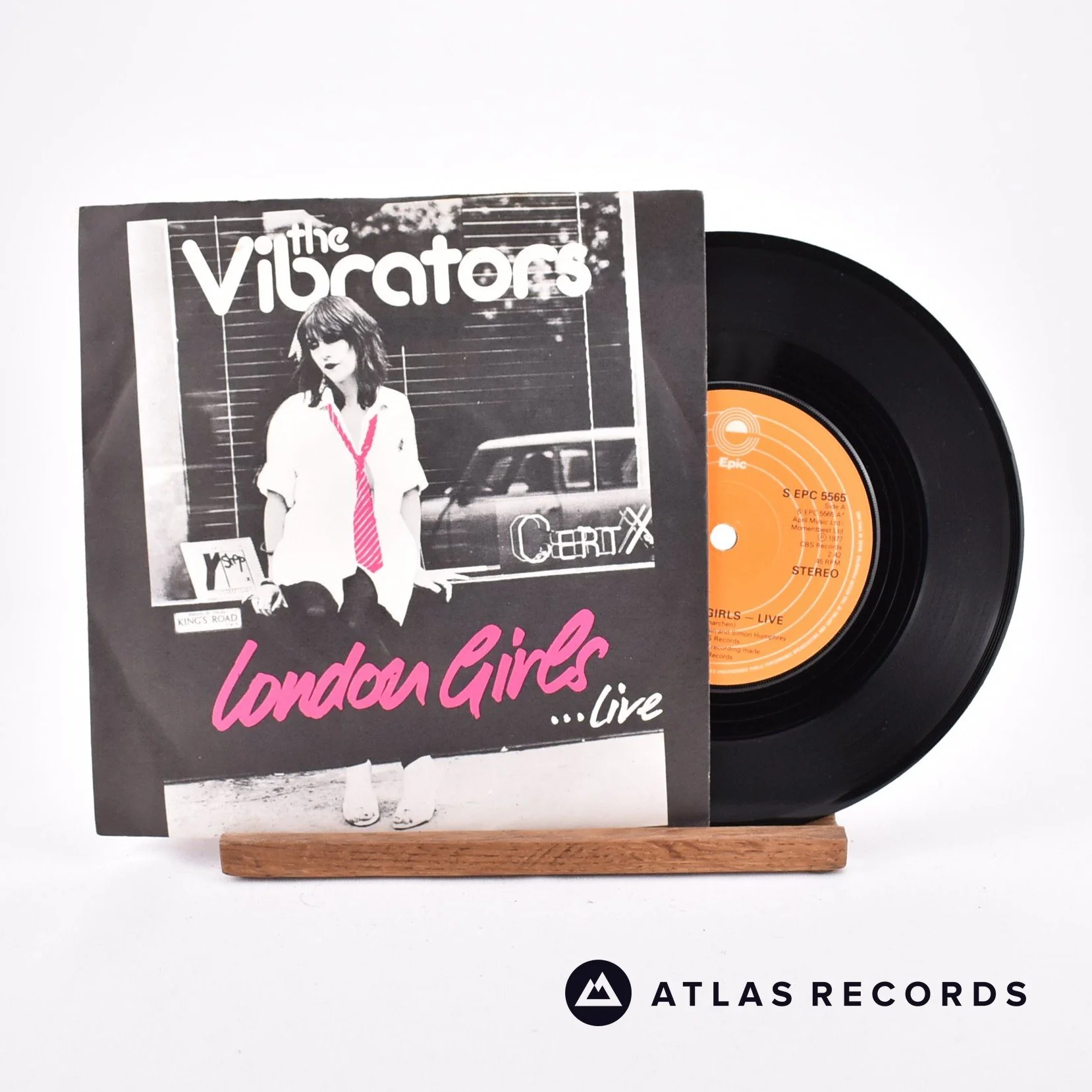 The Vibrators - London Girls ... Live - 7" Vinyl Record - VG/VG+