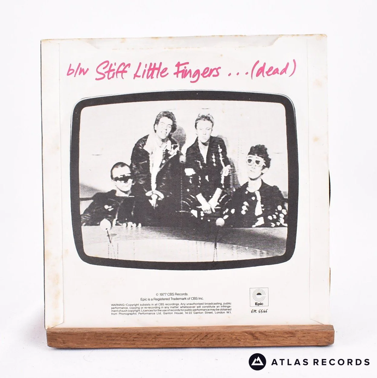 The Vibrators - London Girls ... Live - 7" Vinyl Record - VG/VG+ - Image 2