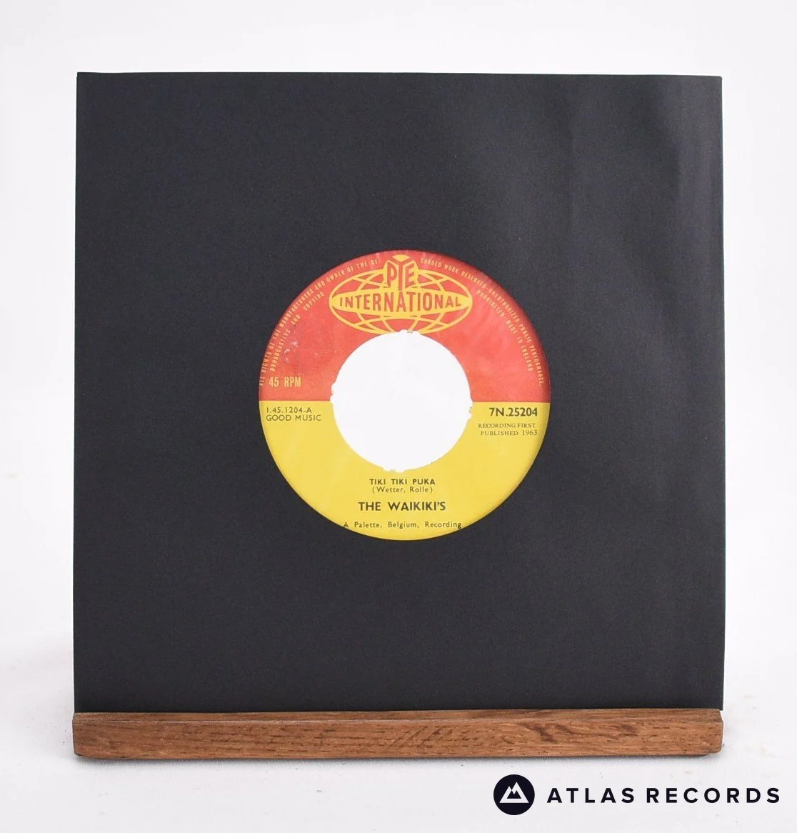The Waikiki's - Tiki Tiki Puka - 7" Vinyl Record - VG