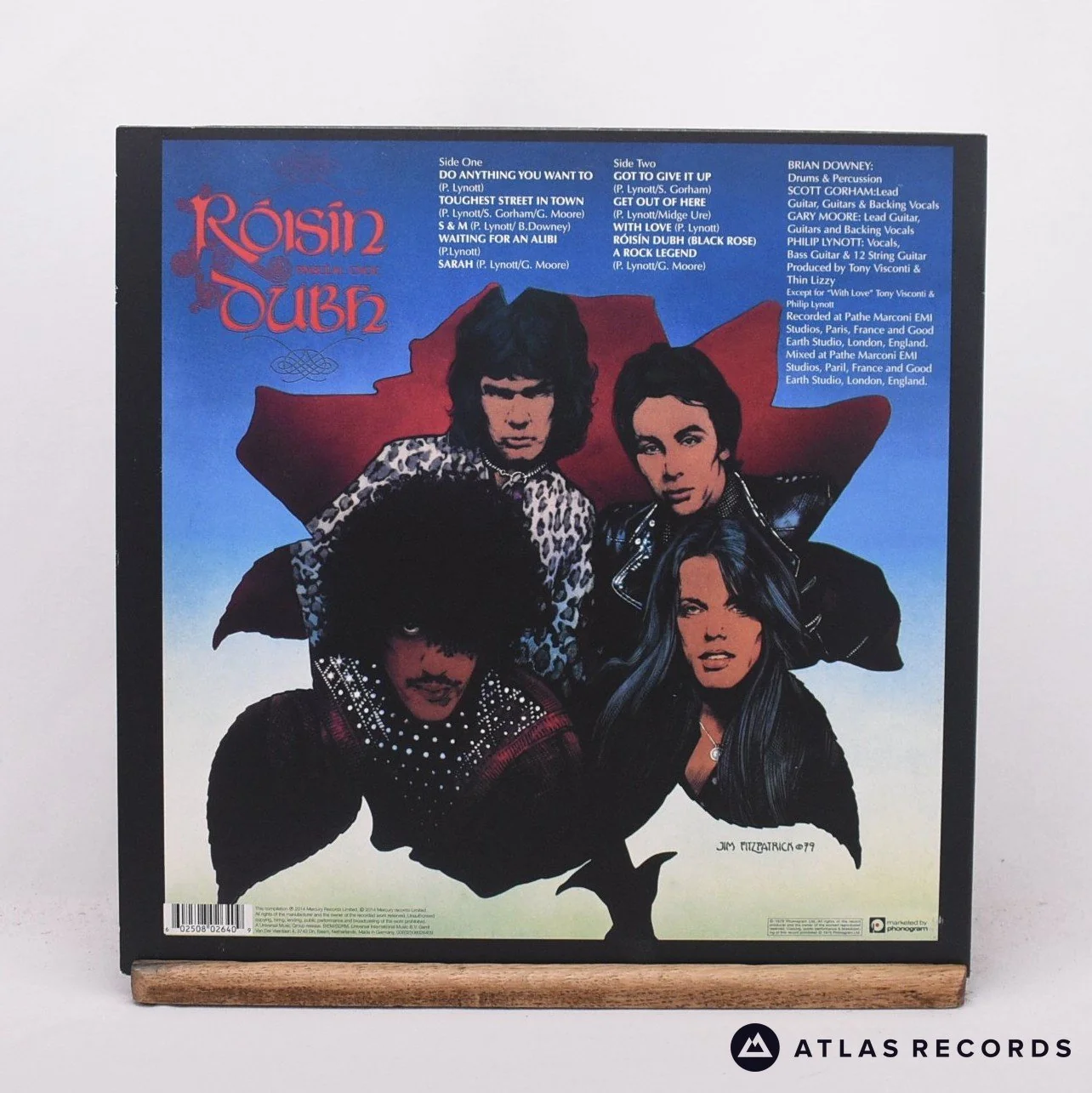 Thin Lizzy - Black Rose - Reissue LP Vinyl Record - NM/NM - Image 2