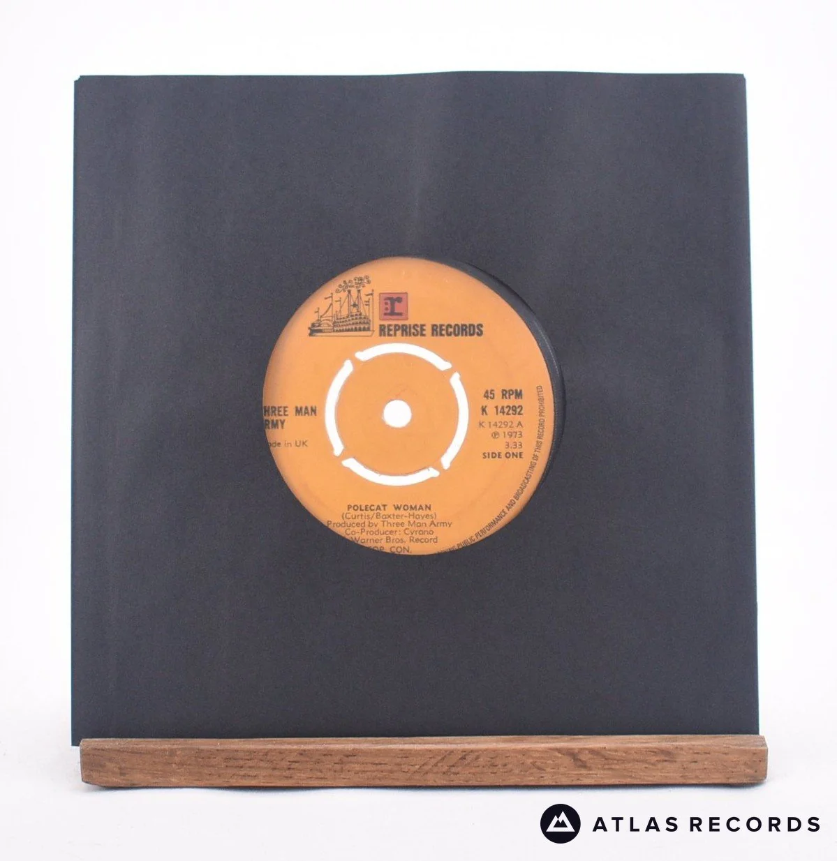 Three Man Army - Polecat Woman - 7" Vinyl Record - NM