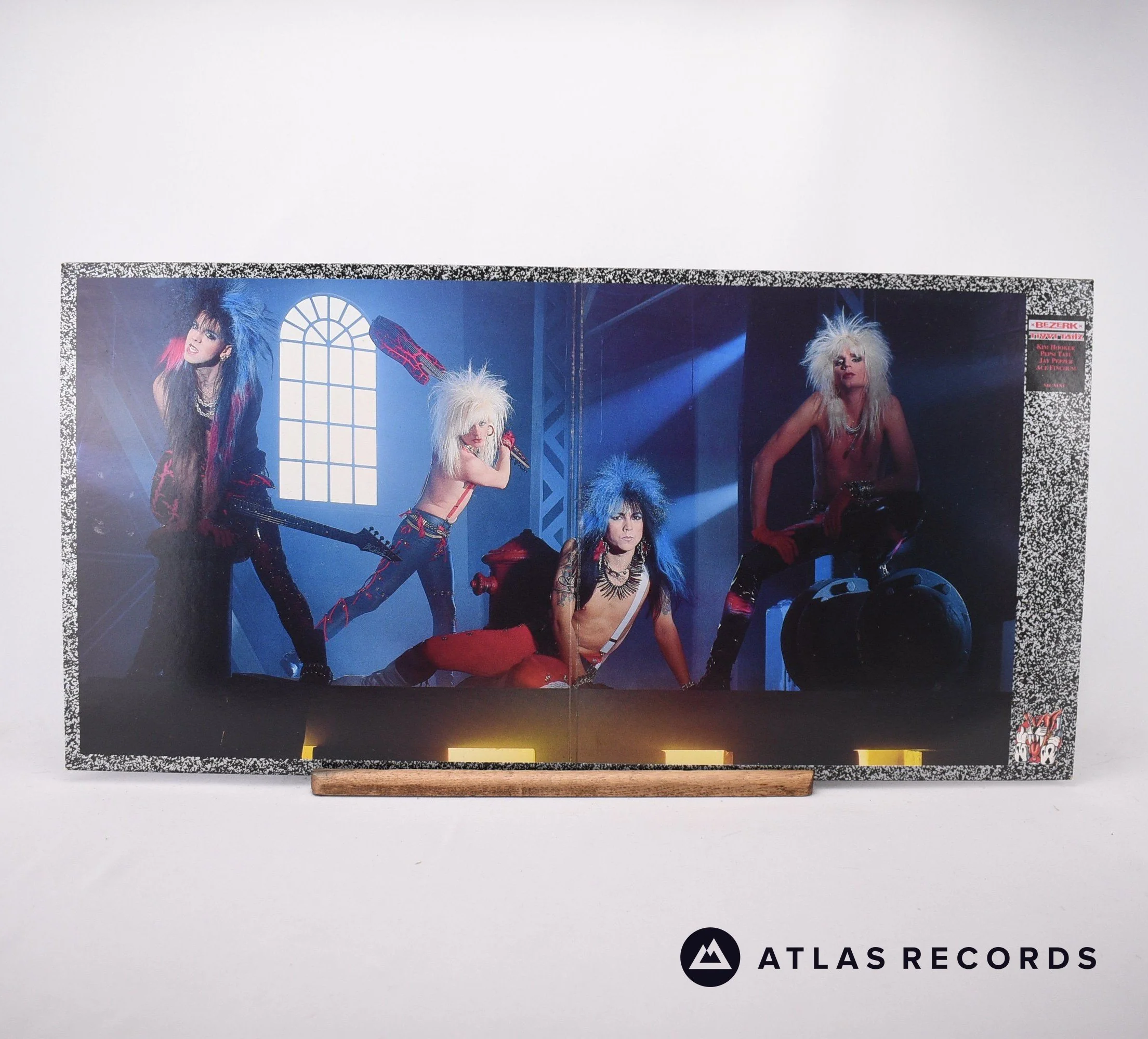 Tigertailz - Bezerk - Gatefold A1 B1 LP Vinyl Record - EX/EX - Image 2