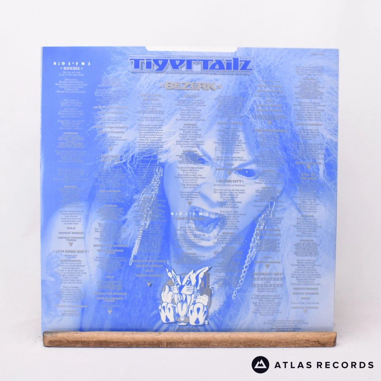 Tigertailz - Bezerk - Gatefold A1 B1 LP Vinyl Record - EX/EX - Image 4