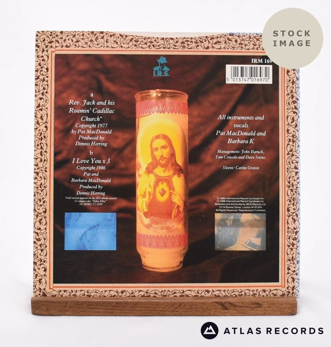 Timbuk 3 - Rev Jack & His Roamin' Cadillac Church - 7" Vinyl Record - Image 2
