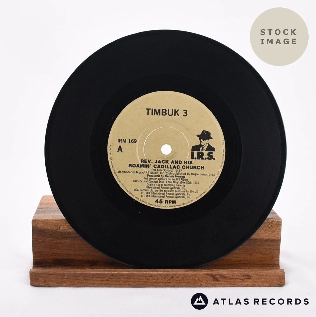 Timbuk 3 - Rev Jack & His Roamin' Cadillac Church - 7" Vinyl Record - Image 3