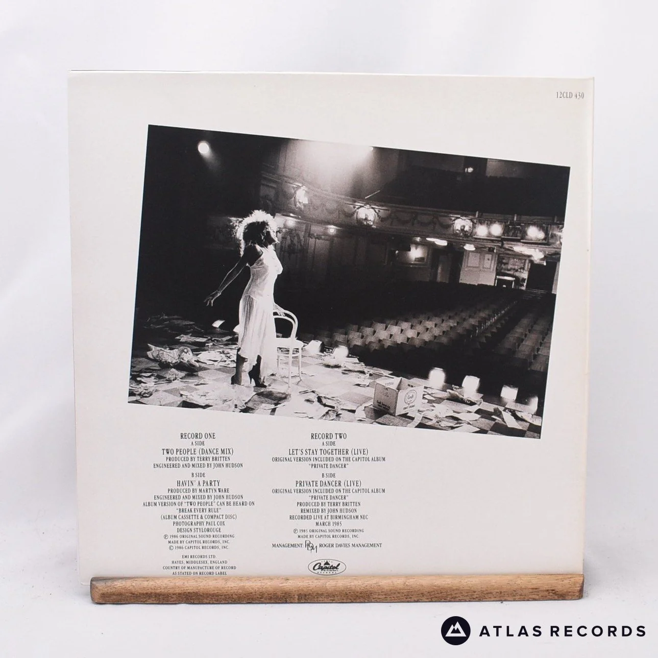 Tina Turner - Two People - Limited Edition Gatefold 2 x 12" Vinyl Record - EX/EX - Image 3