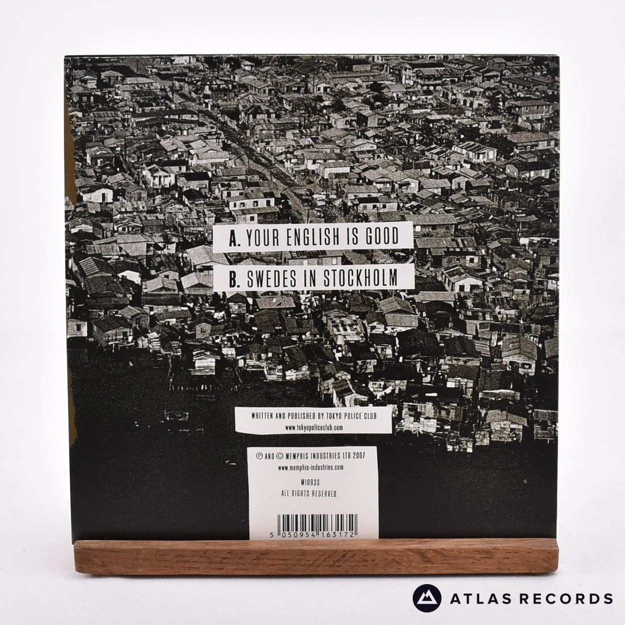 Tokyo Police Club - Your English Is Good - 7" Vinyl Record - NM/VG+ - Image 2