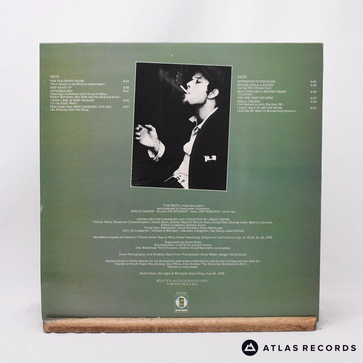 Tom Waits - Small Change - Repress A1 B1 LP Vinyl Record - EX/EX - Image 2
