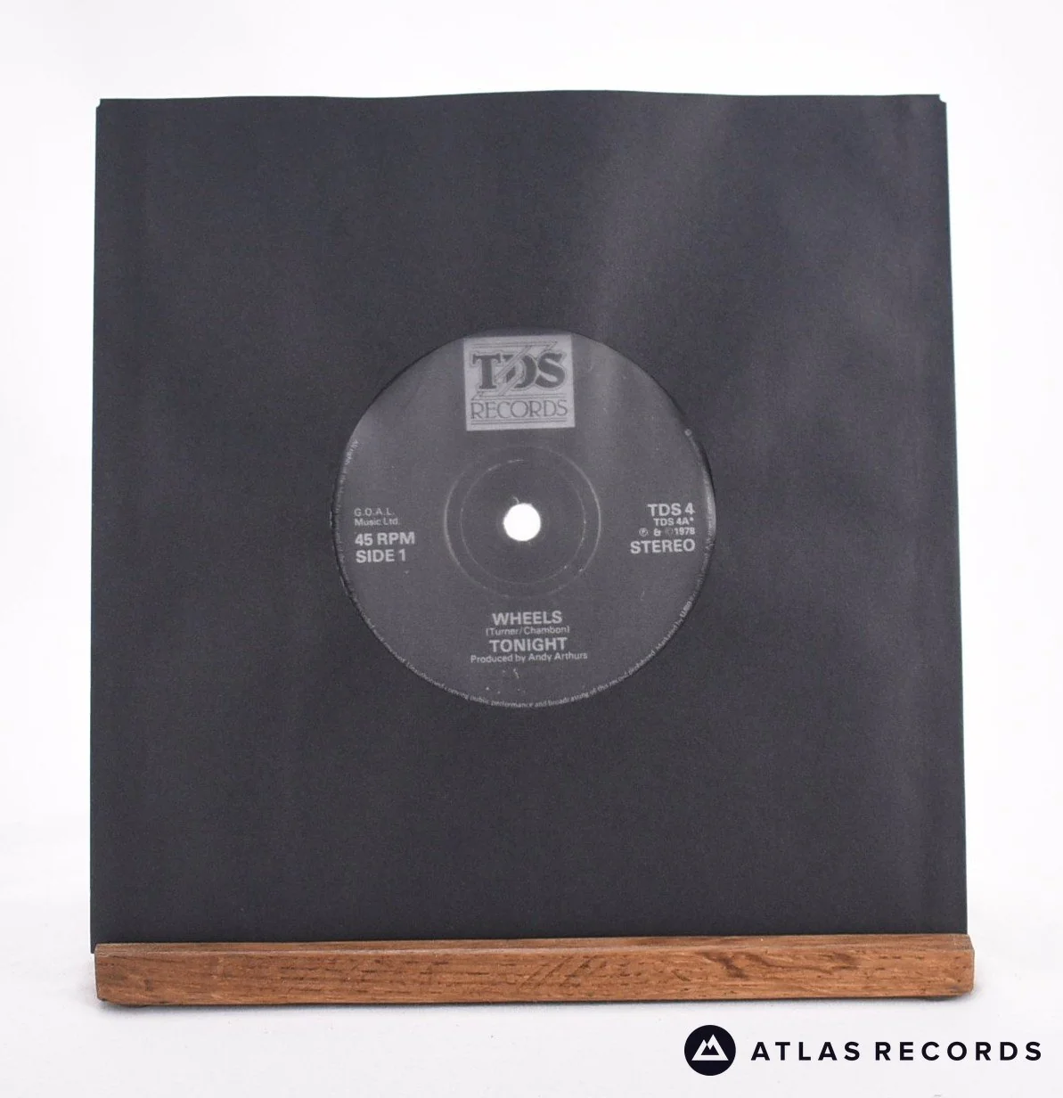Tonight - Wheels - 7" Vinyl Record - VG