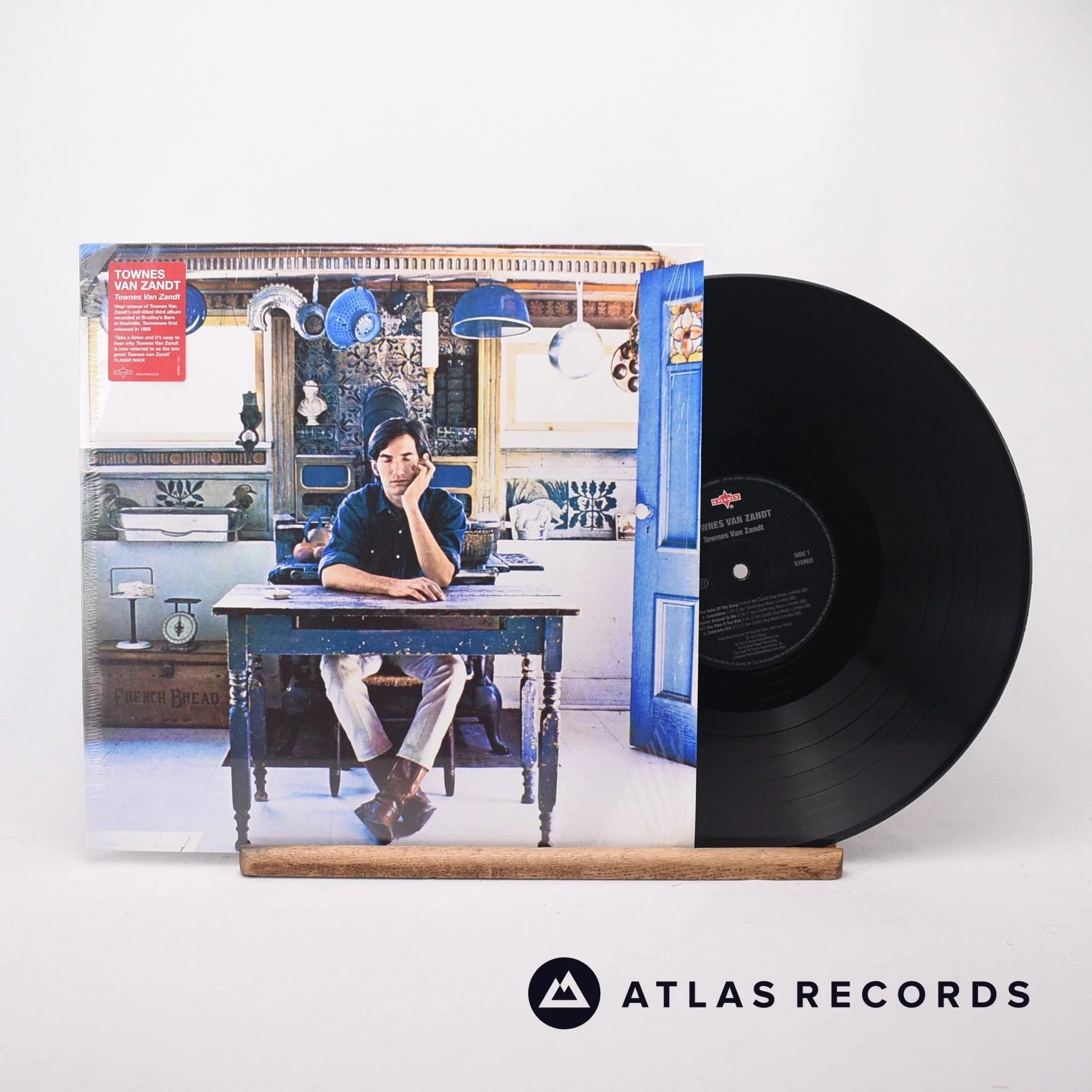 Townes Van Zandt - Townes Van Zandt - 180G Reissue A1 B1 LP Vinyl Record - EX/EX