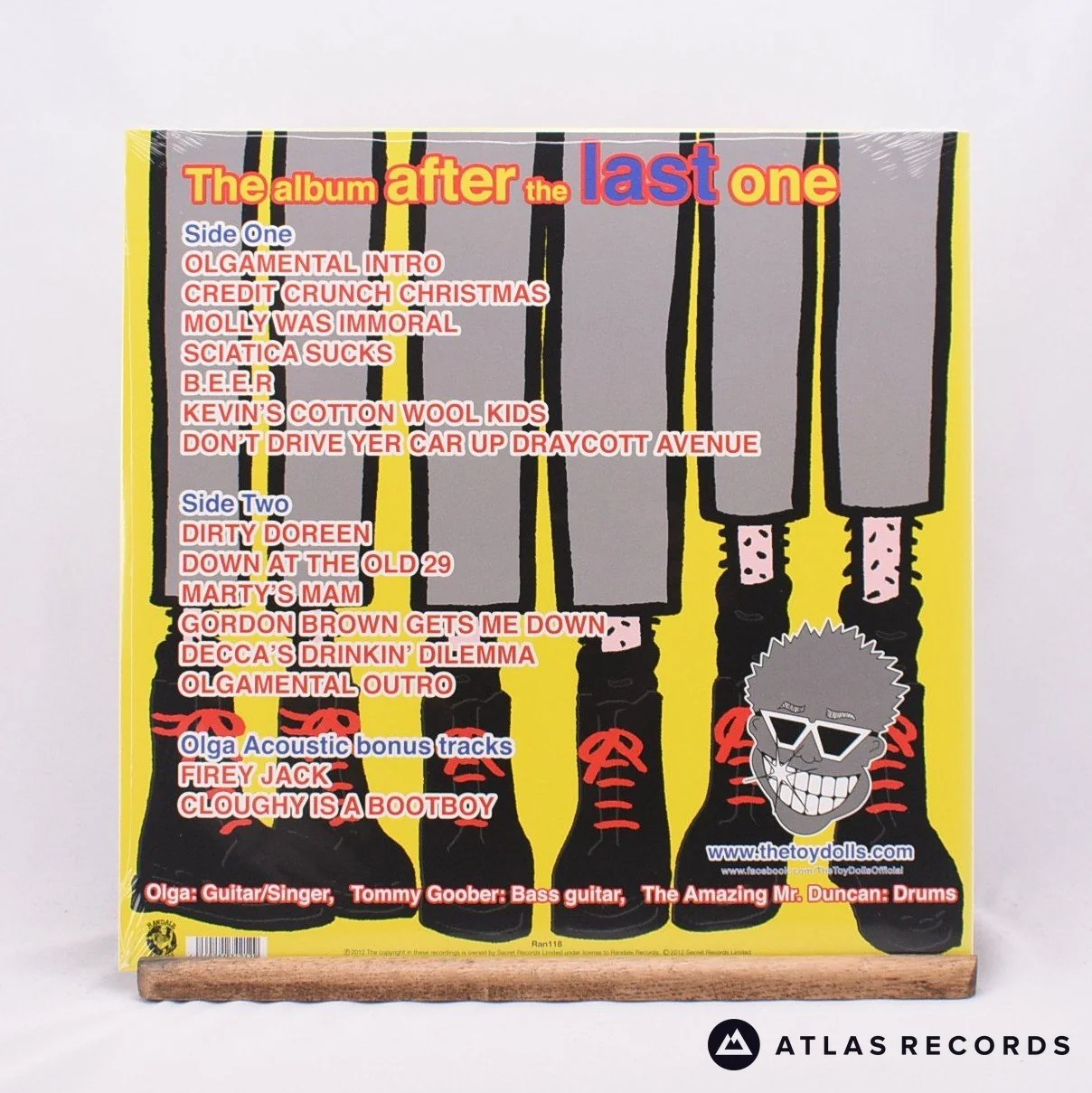 Toy Dolls - The Album After The Last One - LP Vinyl Record - NEW - Image 2