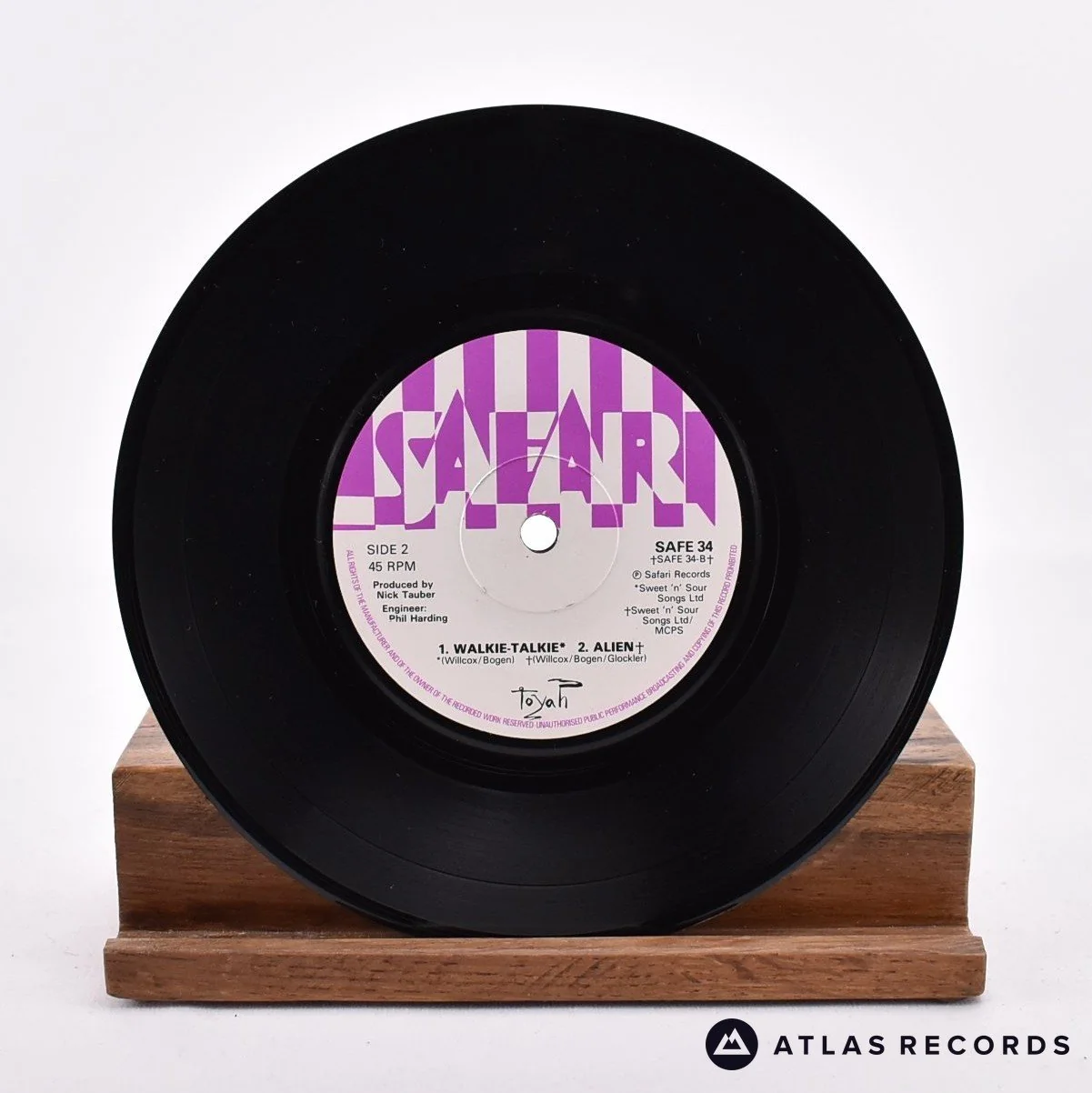 Toyah - I Want To Be Free - 7" Vinyl Record - EX/EX - Image 4