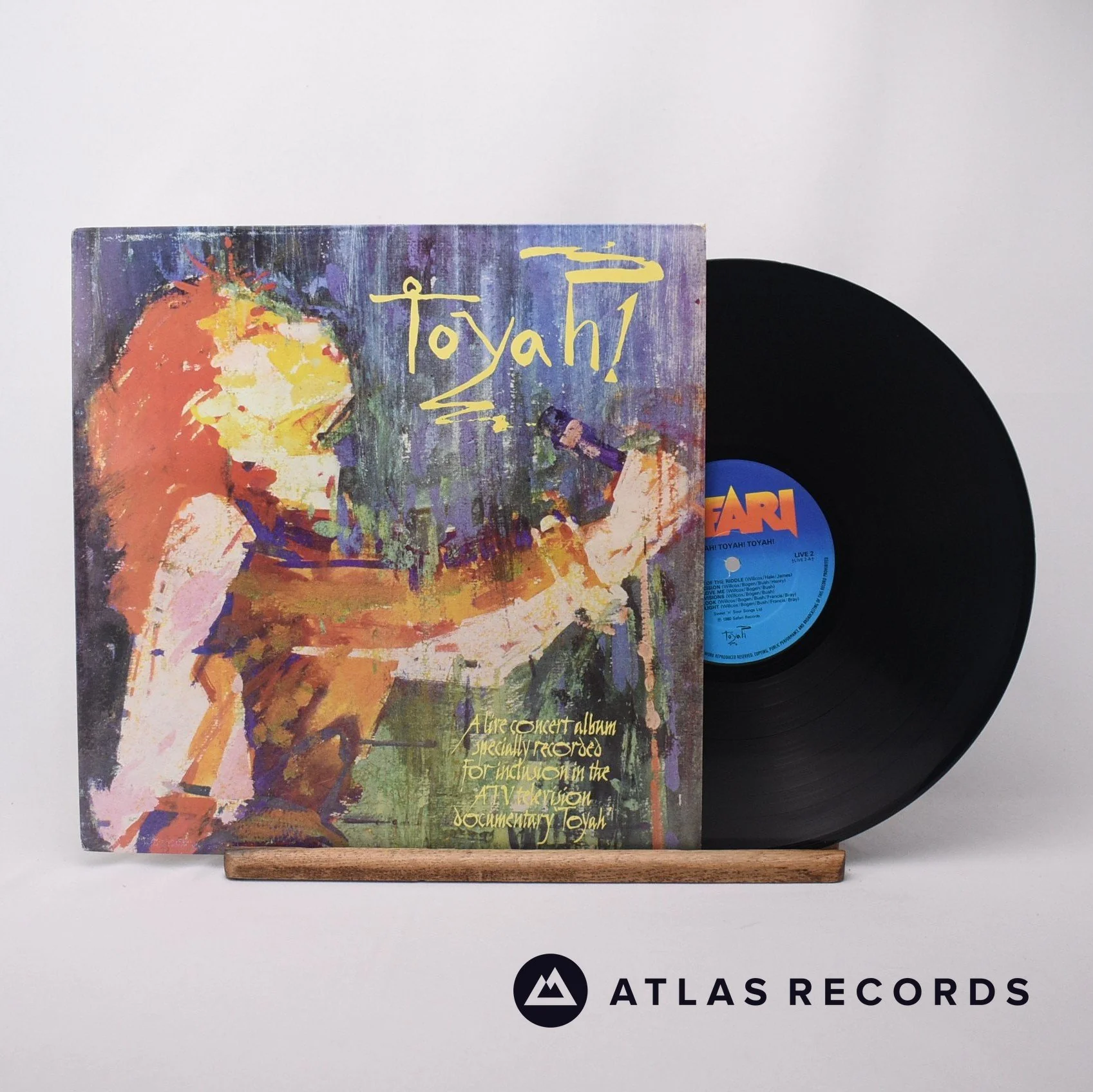 Toyah - Toyah! Toyah! Toyah! - LP Vinyl Record - VG+/EX