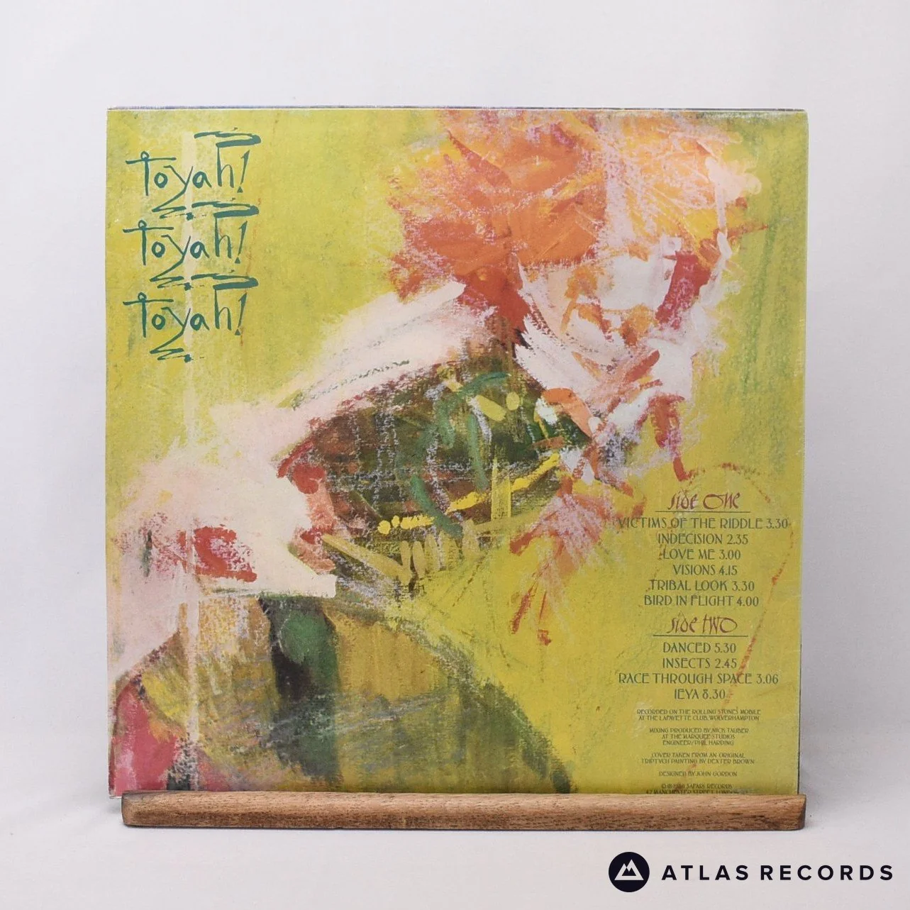 Toyah - Toyah! Toyah! Toyah! - LP Vinyl Record - VG+/EX - Image 2