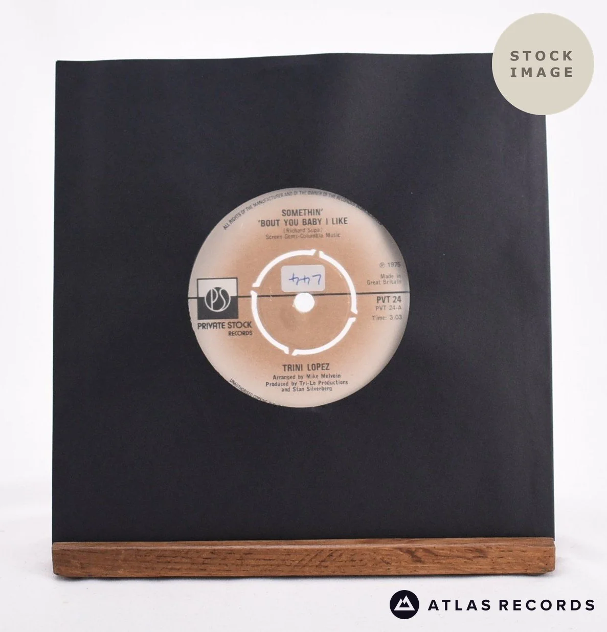Trini Lopez - Somethin' 'Bout You Baby I Like - 7" Vinyl Record
