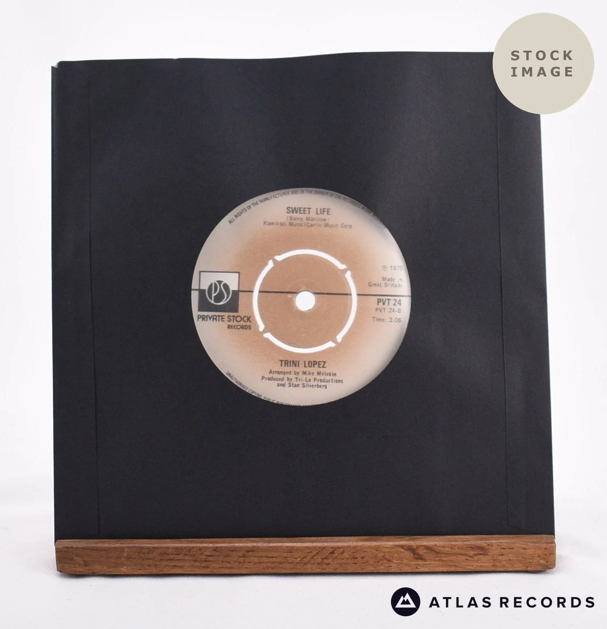 Trini Lopez - Somethin' 'Bout You Baby I Like - 7" Vinyl Record - Image 2