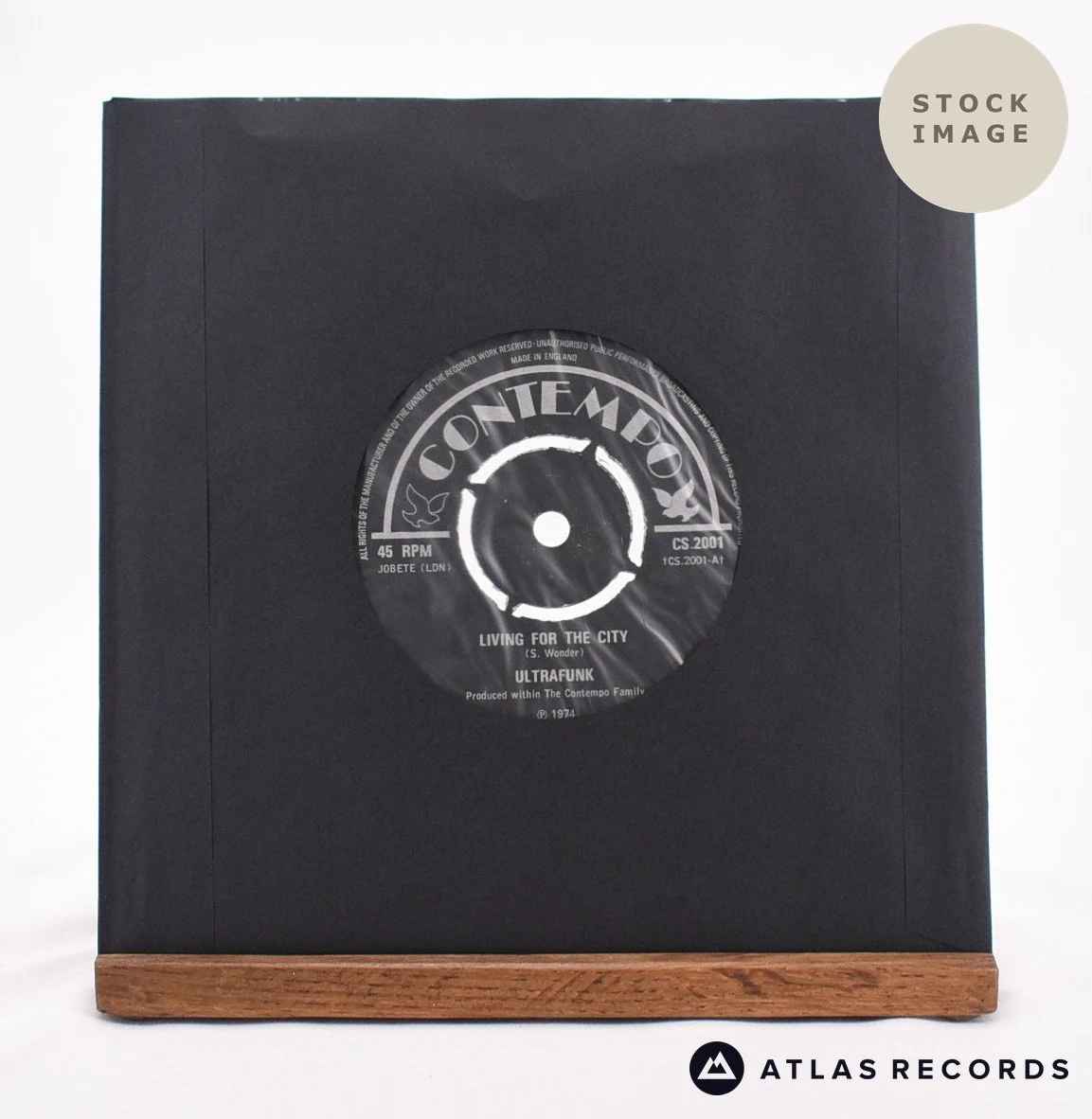 Ultrafunk - Living For The City - 7" Vinyl Record - Image 2