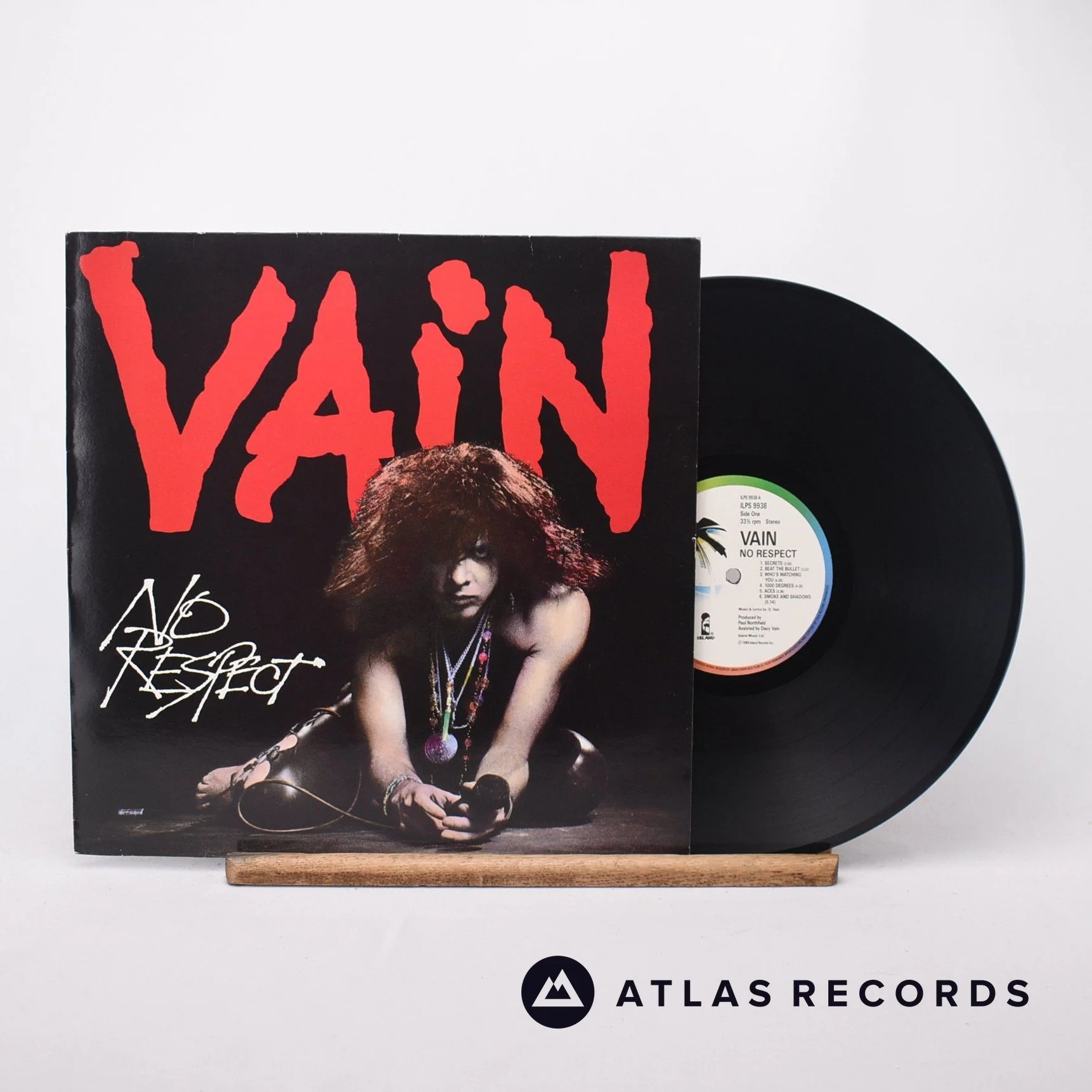 Vain - No Respect - LP Vinyl Record - VG+/EX