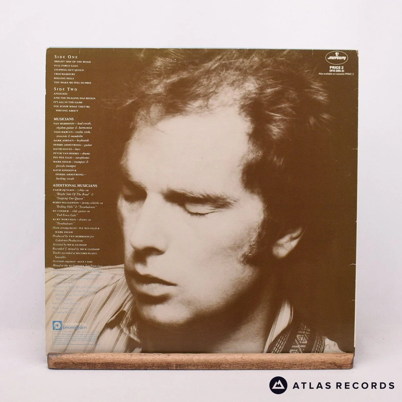 Van Morrison - Into The Music - Reissue A//1 B//2 LP Vinyl Record - VG+/EX - Image 2
