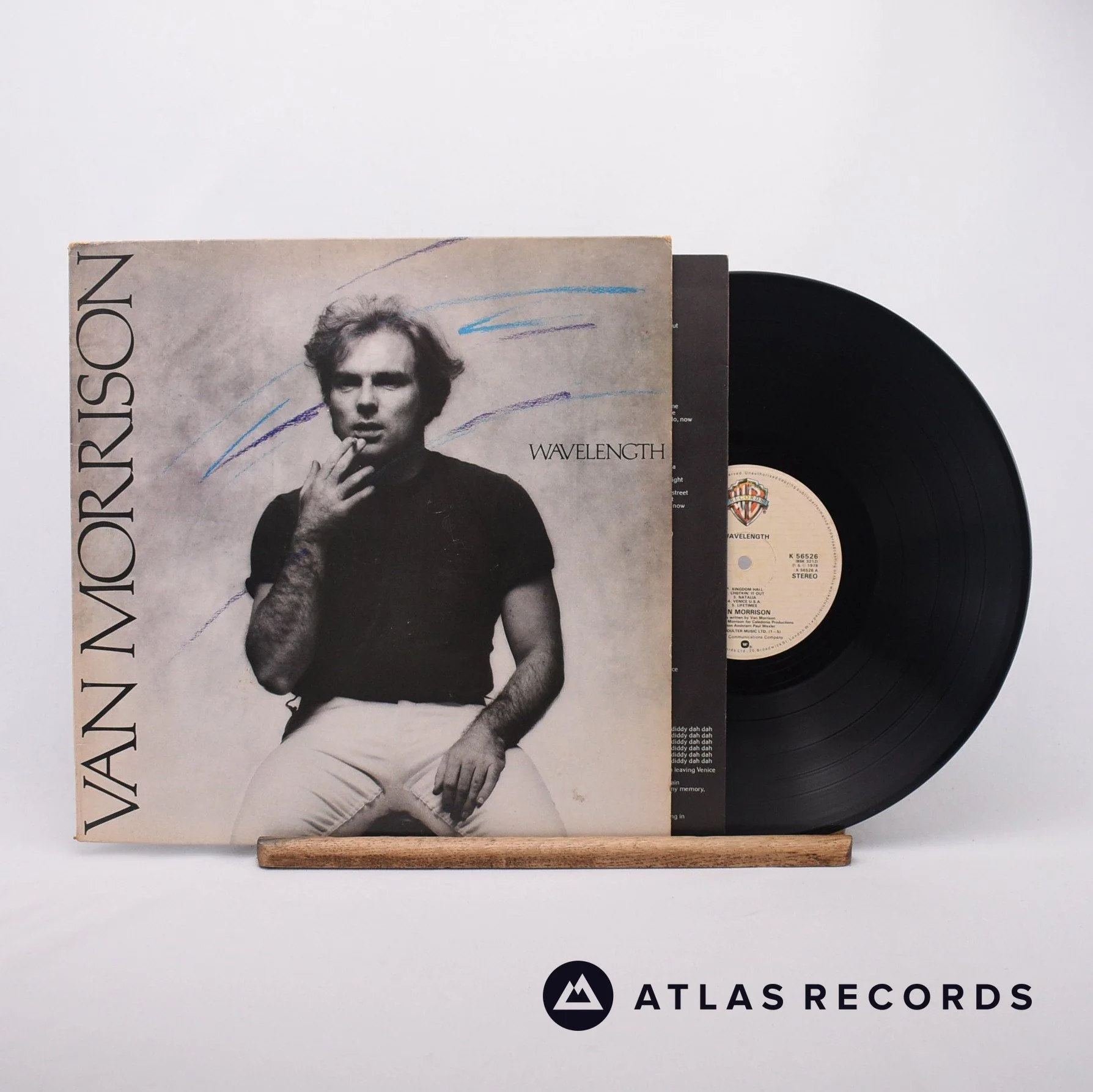 Van Morrison - Wavelength - Strawberry LP Vinyl Record - VG+/VG+