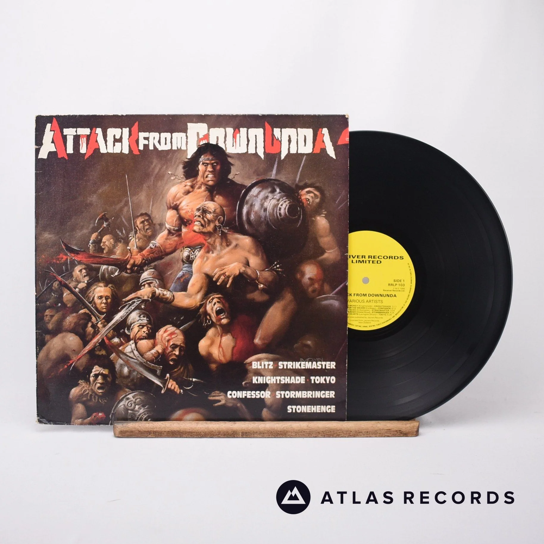 Various - Attack From Downunda - LP Vinyl Record - VG+/EX